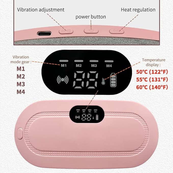 Wireless Menstrual Relief Heating Belt – Cordless Thermal Comfort Pad