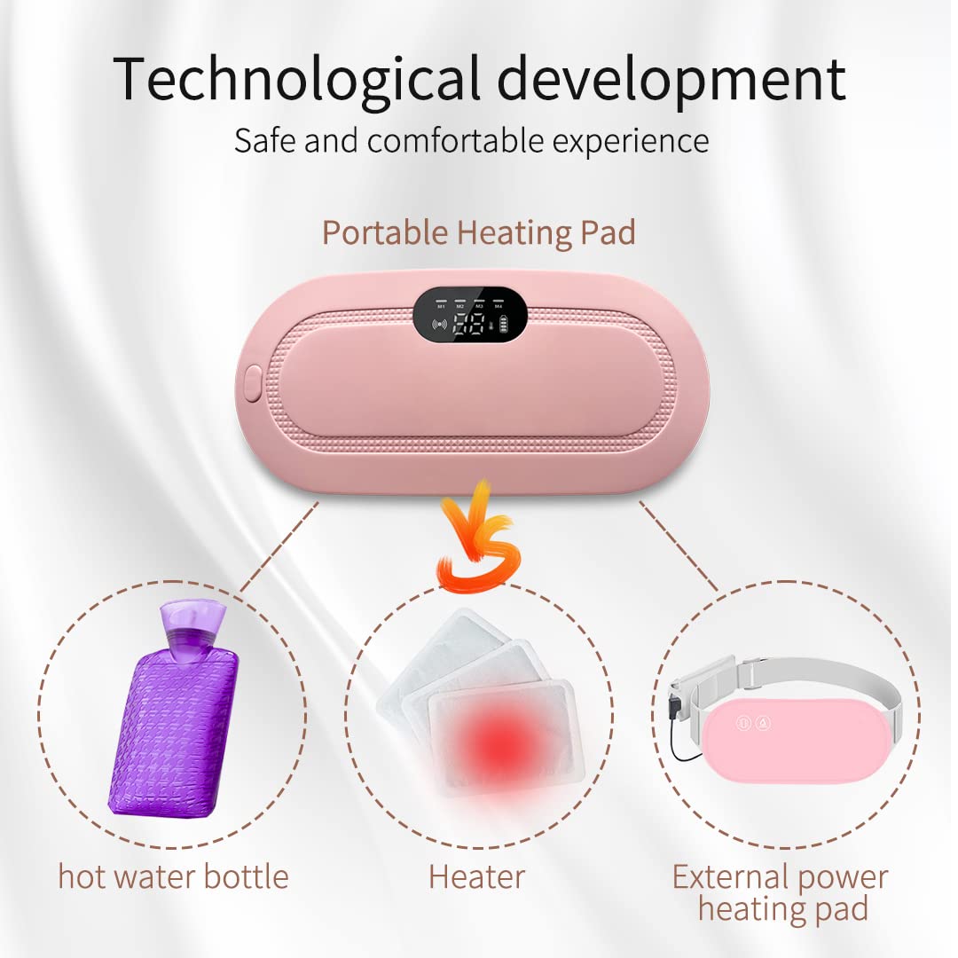 Wireless Menstrual Relief Heating Belt – Cordless Thermal Comfort Pad
