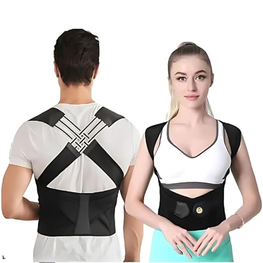 Ergonomic Posture & Spine Alignment Belt – Breathable Back Support