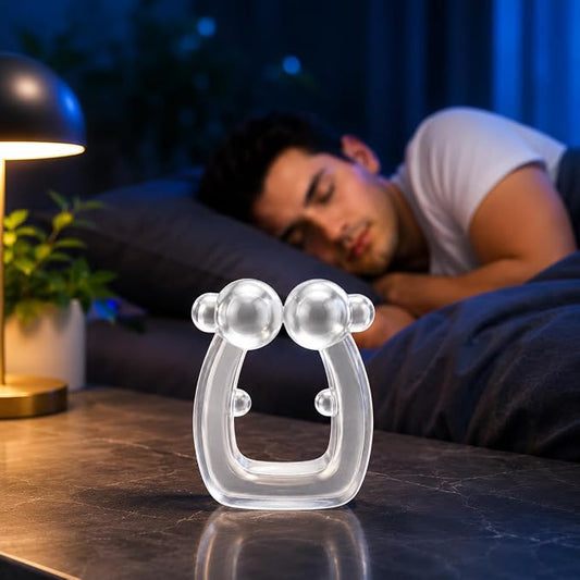 Magnetic Anti-Snoring Nose Clip – Silicone Nasal Dilator
