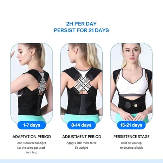 Ergonomic Posture & Spine Alignment Belt – Breathable Back Support