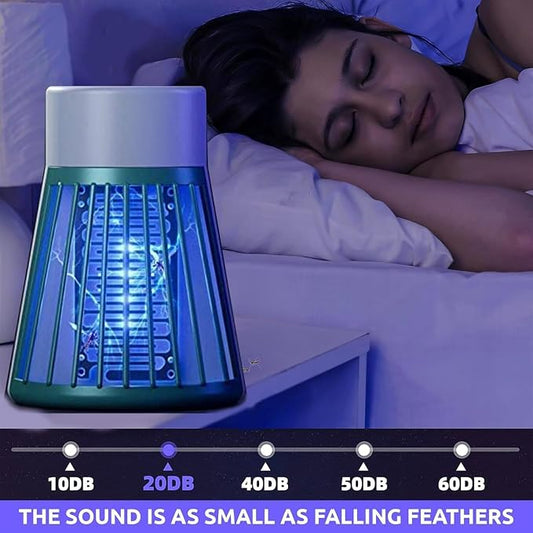 USB Electric Insect & Mosquito Trap Lamp – UV LED Bug Zapper