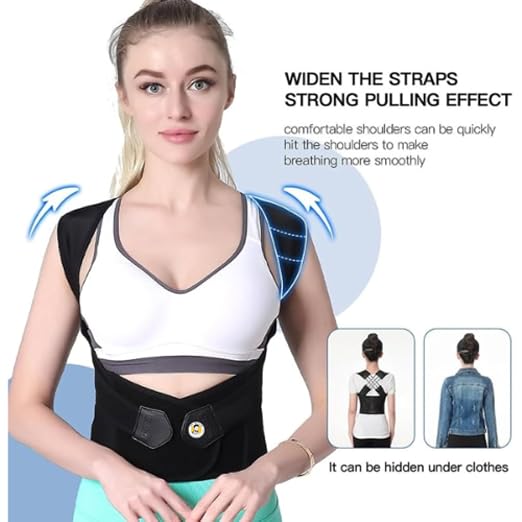 Ergonomic Posture & Spine Alignment Belt – Breathable Back Support