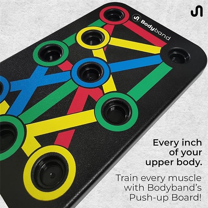 Multi-Angle Foldable Push-Up Training System – Upper Body Workout Board