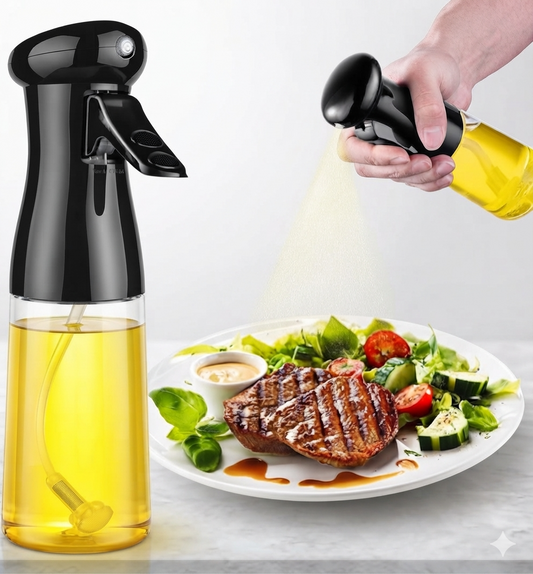 2-in-1 Oil Sprayer & Dispenser Bottle 500ml | Kitchen